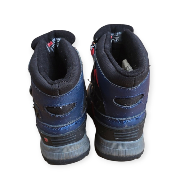 Swiss tech kid's Rain and Snow Boots with Insulation and Velcro Closure size 8 - Picture 4 of 6
